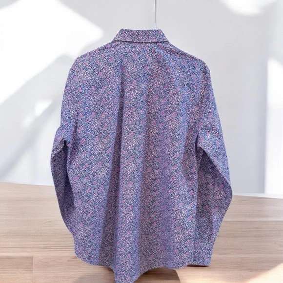 Robert Graham 'Precision' Mens Variegated Button Down Shirt - Picture 2 of 13